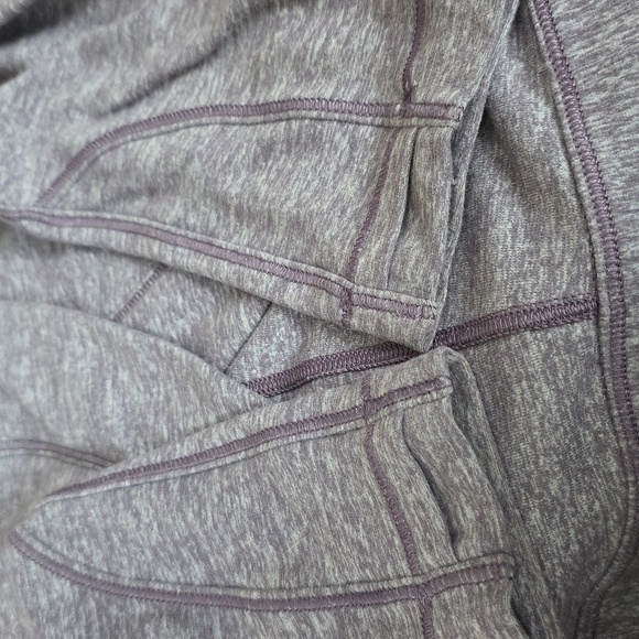 Lululemon Rulu Rally Wrap Jacket Heathered Graphite Purple Size 8 - Picture 15 of 16